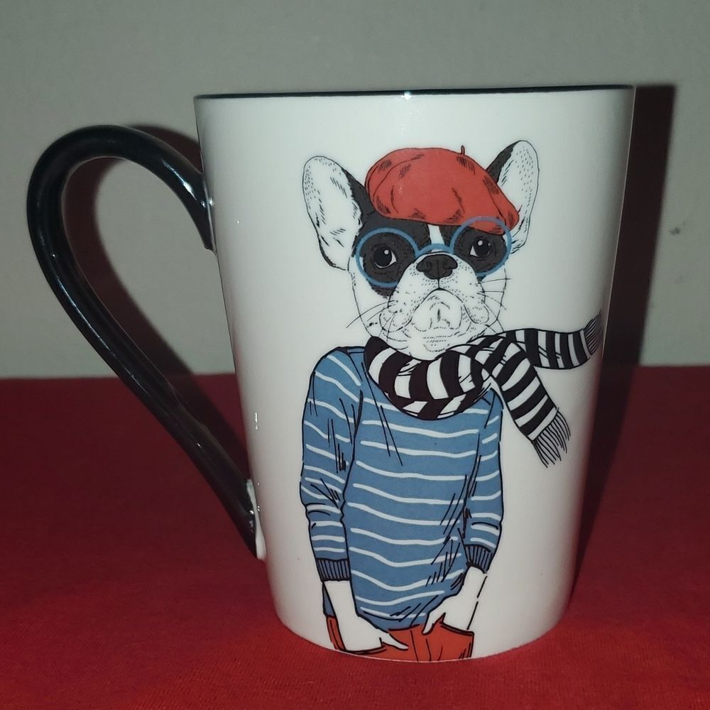 Signature Housewares DOG Hipster Animal Cup Mug 16 oz.